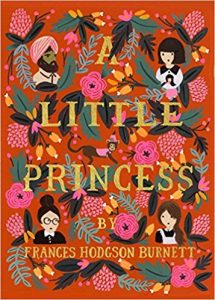 Puffin in Bloom edition of A Little Princess - floral design with characters from the novel