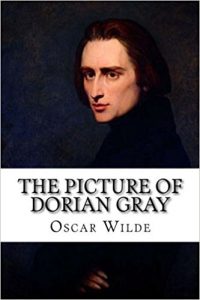 The Picture of Dorian Gray book cover - painting of young man with a narrow face