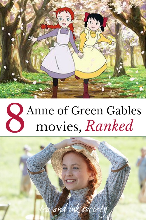 Anne of Green Gables movies rated 1-5 stars.