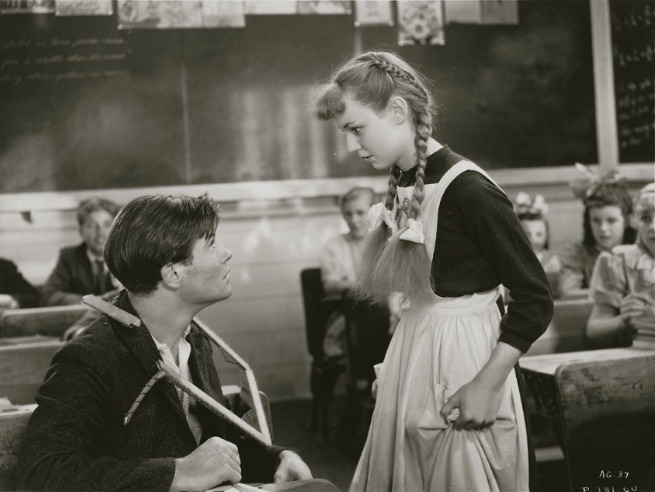 Anne Shirley and Gilbert Blythe in the 1934 Anne of Green Gables film.