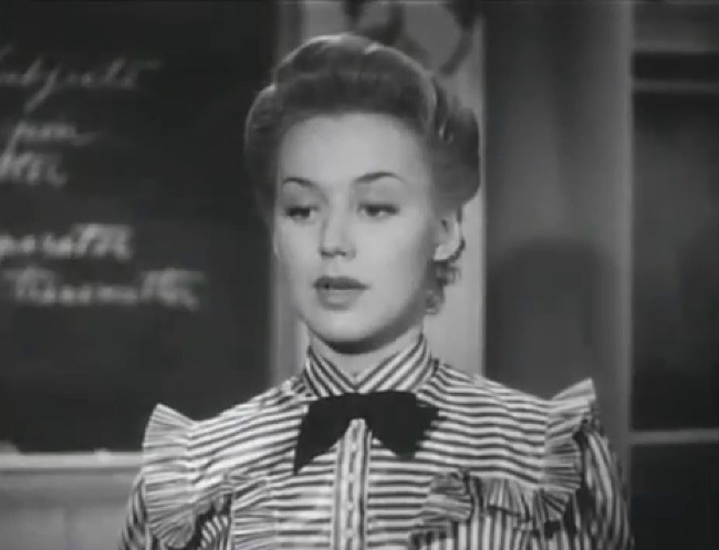 Anne Shirley in the 1940 movie Anne of Windy Poplars