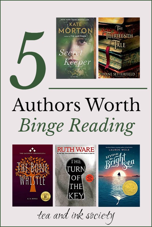 5 Contemporary Authors Worth Binge Reading (My Auto-Read Favourites)