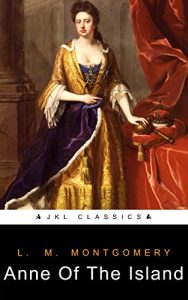 Queen Anne on the cover of Anne of the Island