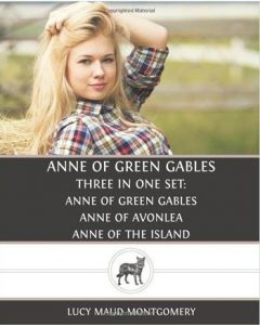 Blonde Anne of Green Gables book cover