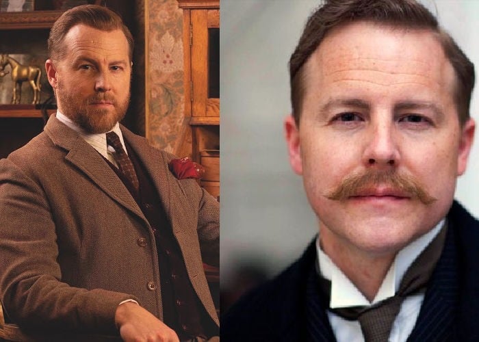 Photos of Samuel West from All Creatures Great and Small and Mr. Selfridge