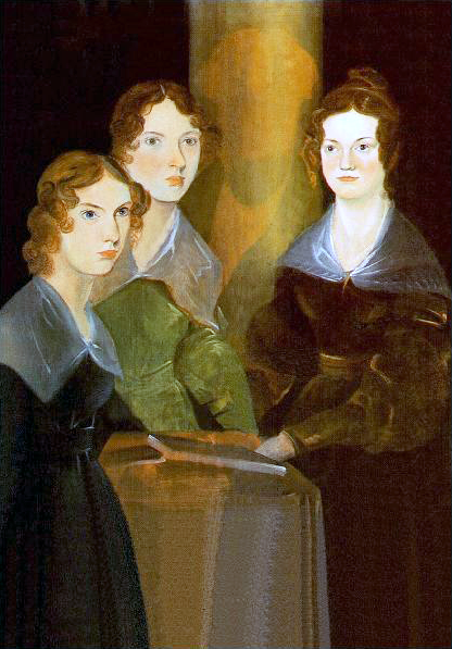 Painting of the Bronte sisters by Branwell Bronte