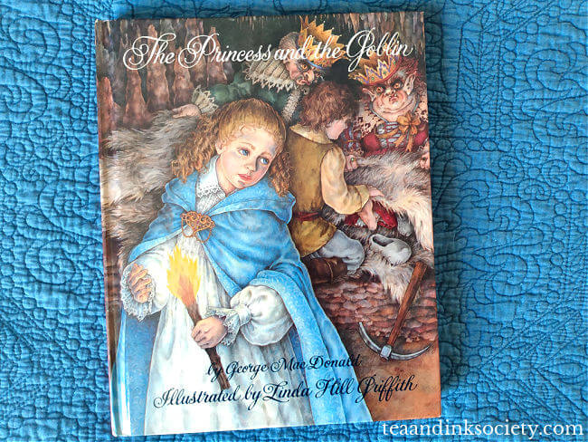 Hardback edition of The Princess and the Goblin, illustrated by Linda Hill Griffith